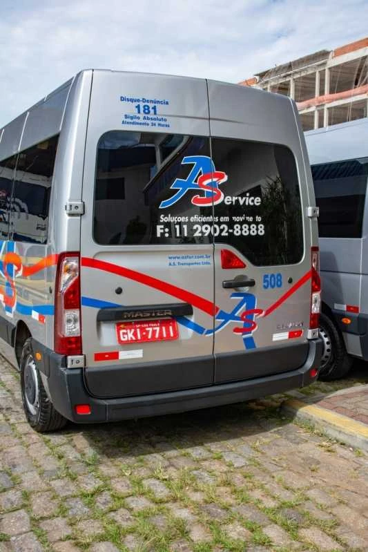 aluguel de van com motorista