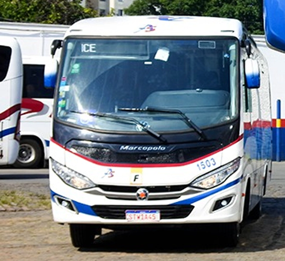 Frota de ônibus, vans e micro ônibus Frota de ônibus, vans e micro ônibus