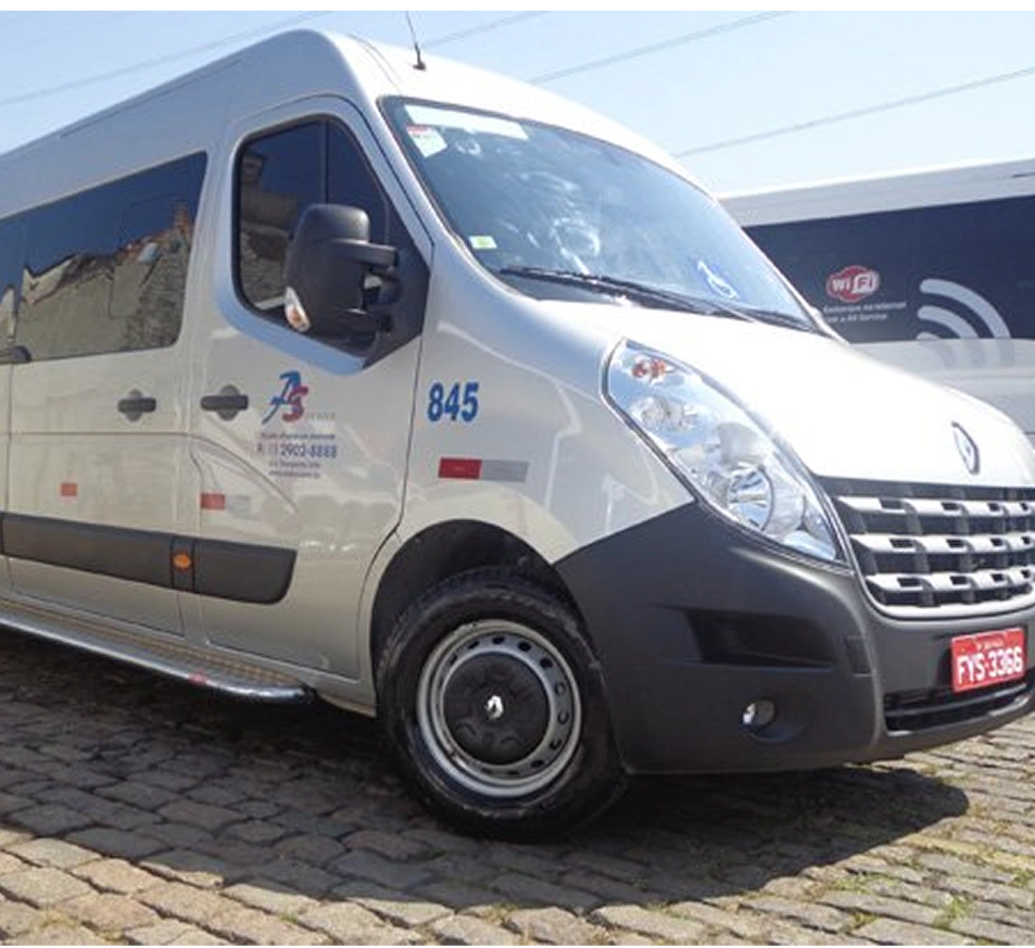 Frota de ônibus, vans e micro ônibus Frota de ônibus, vans e micro ônibus